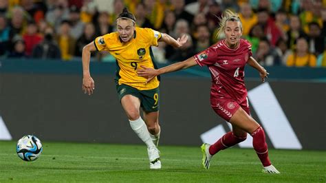 Australia advances to Women’s World Cup quarterfinals by beating Denmark with Sam Kerr back